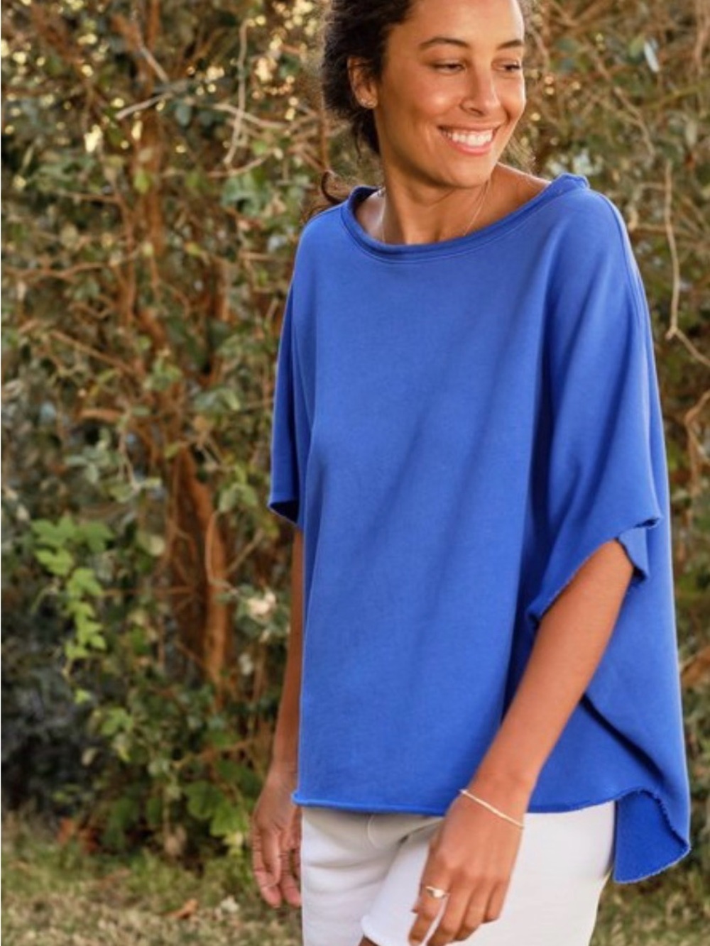 Frank & Eileen Periwinkle Blue Original Capelet One Size